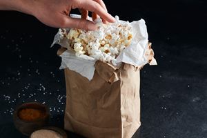 Do It Yourself Microwave Popcorn