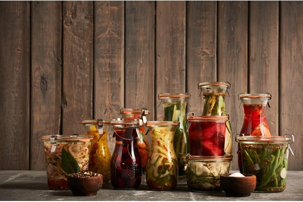 Wolf Vacuum Seal Drawer makes pickling just about anything quick and easy.