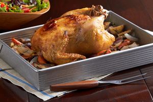 Roast Chicken with Herbs and Lemon