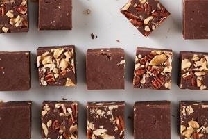 Simply delicious and easy speed oven fudge recipe