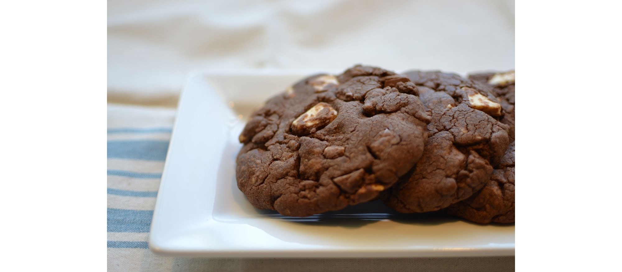 Triple Chocolate Cookies