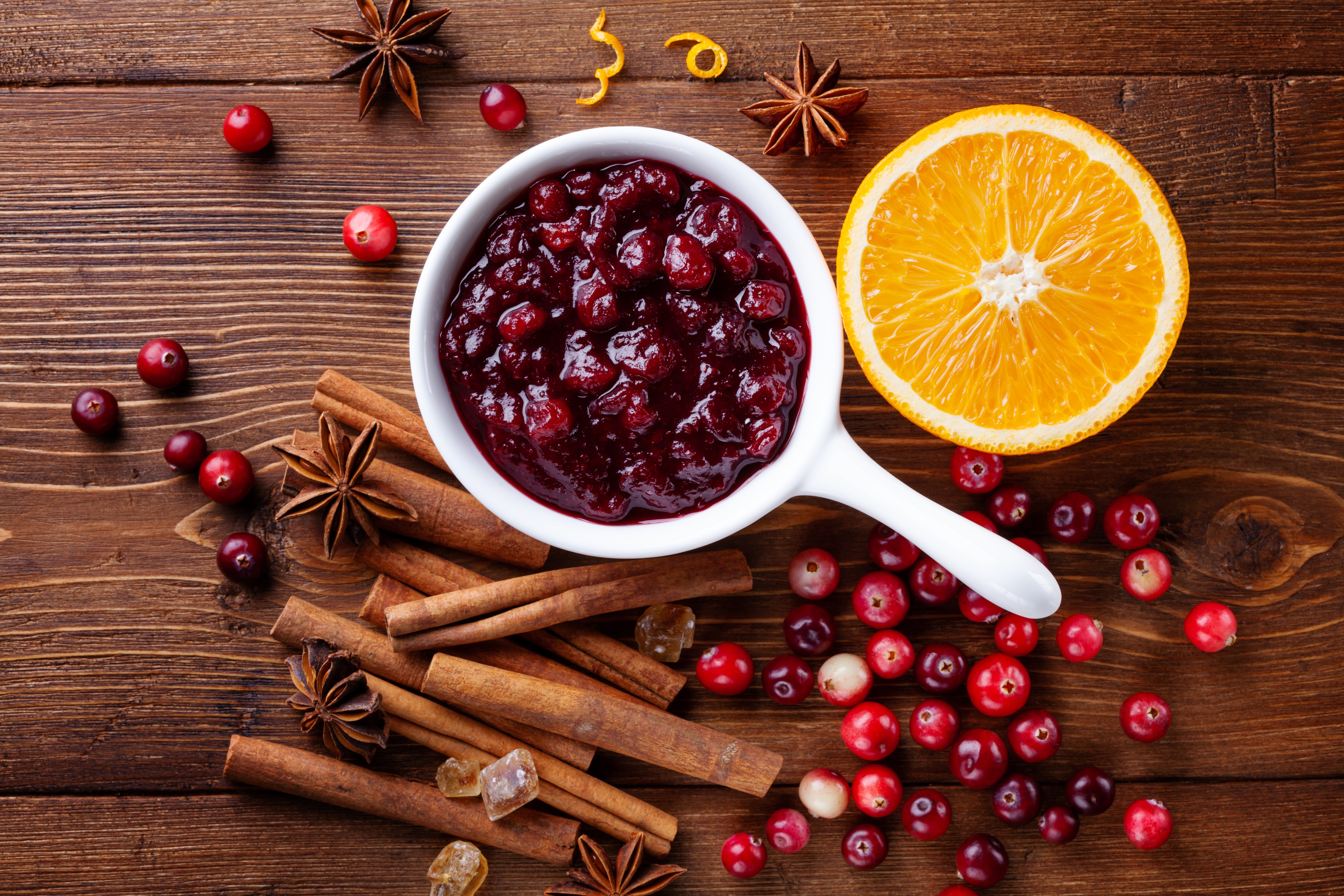 Cranberry Orange Bourbon Sauce goes well with a variety of meats, including turkey, pork, chicken, and ham.