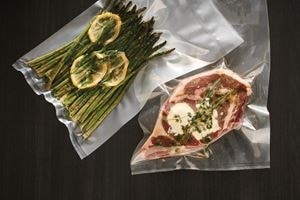 Asparagus and steak
