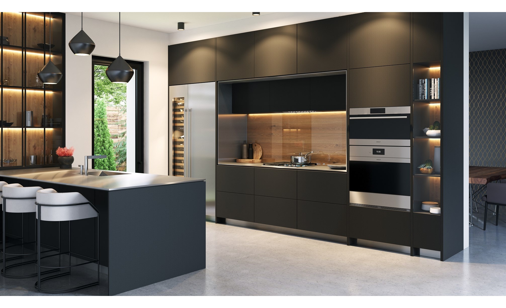 Designer Series Refrigeration, Gas Cooktops, M Series Ovens, Speed Ovens