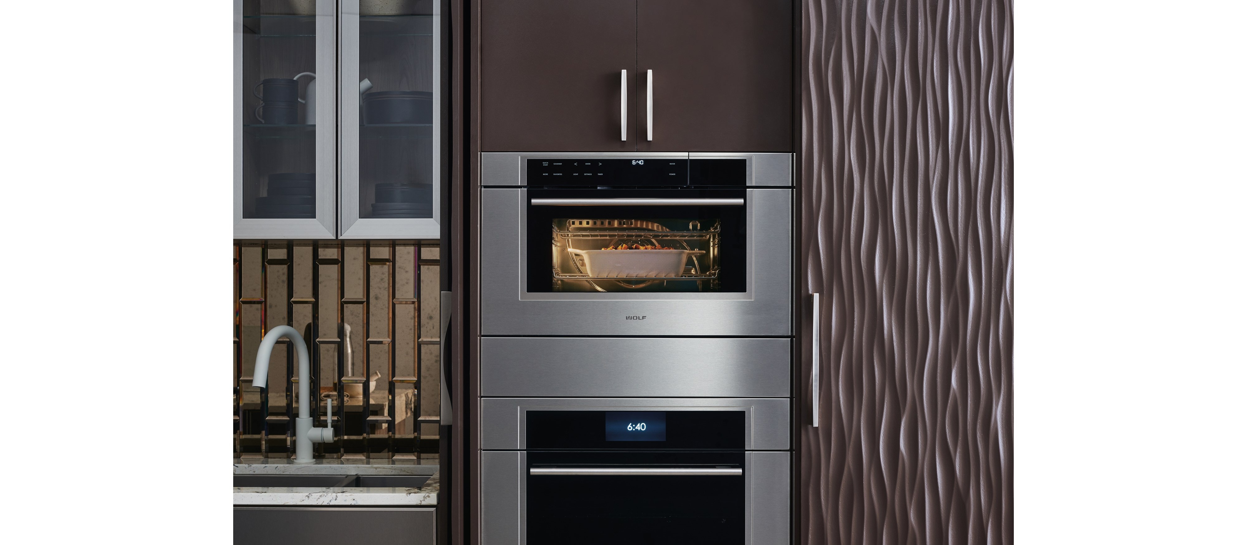 Wolf 30" M Series Transitional Convection Steam Oven (CSO30TM/S/TH)