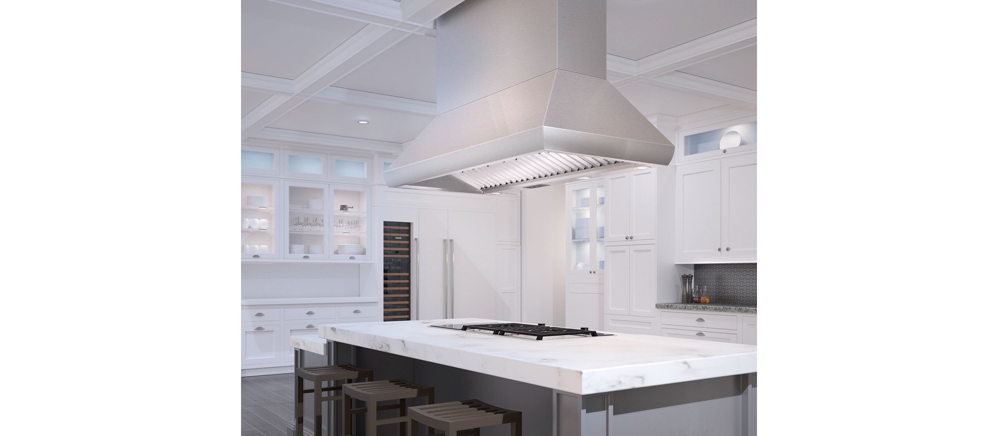 Wolf 66" Pro Island Hood (PI663418)