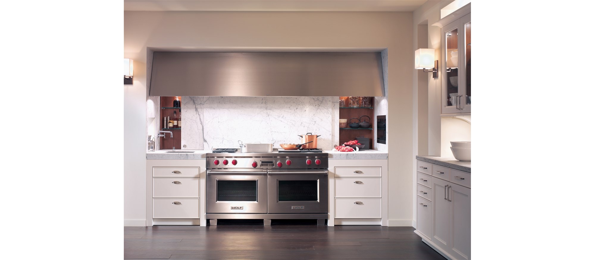 Wolf 60" Dual Fuel Range 4 Burner Infrared Charbroiler French Top (DF604CF)