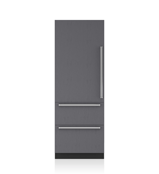 Legacy Model - 30" Designer Over-and-Under Refrigerator/Freezer - Panel Ready