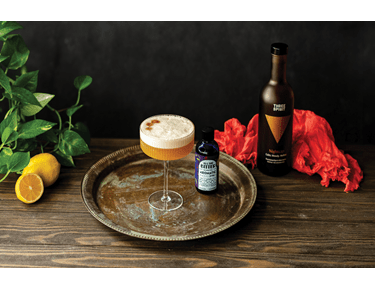 Botanery Barn Distilling and All the Bitter help with two delicious cocktails: The Full Monty and Nightcap Sour.