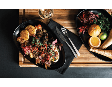 Grilled Red Mullet with Parsnip Puree