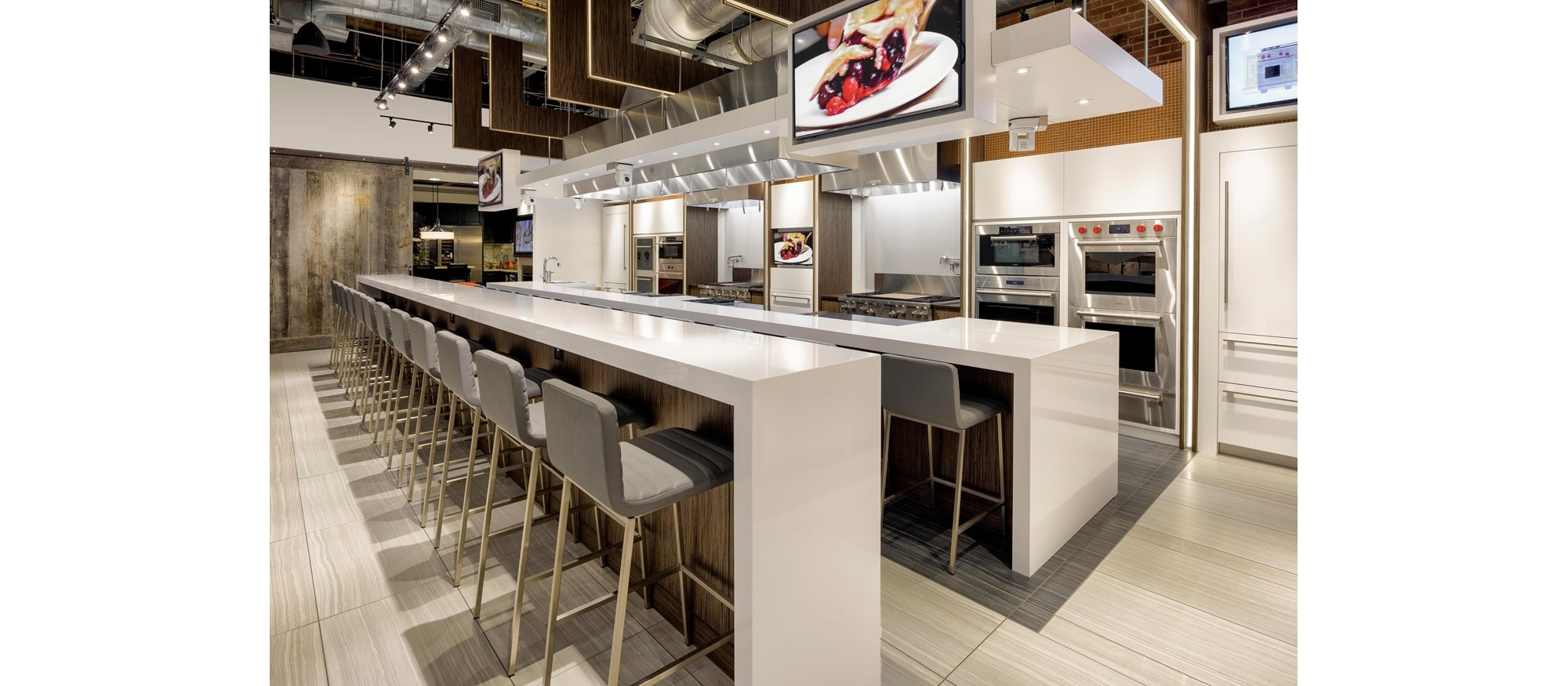 Explore ideas for your new kitchen at Sub-Zero, Wolf and Cove Showroom in Charlotte, North Carolina