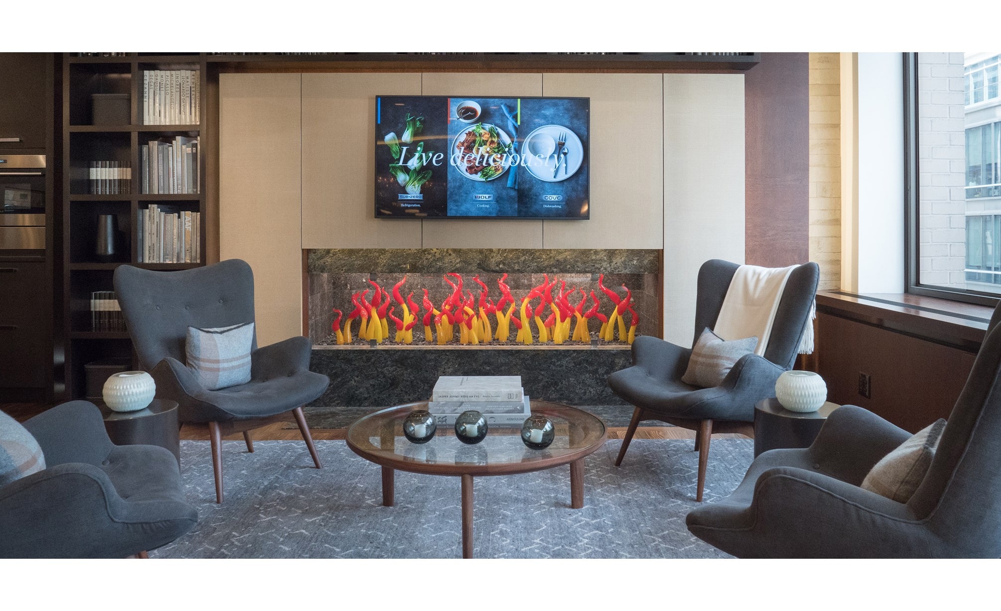 Everything you need to get ideas for your new kitchen is waiting for you at Sub-Zero, Wolf and Cove Showroom in Manhattan, New York