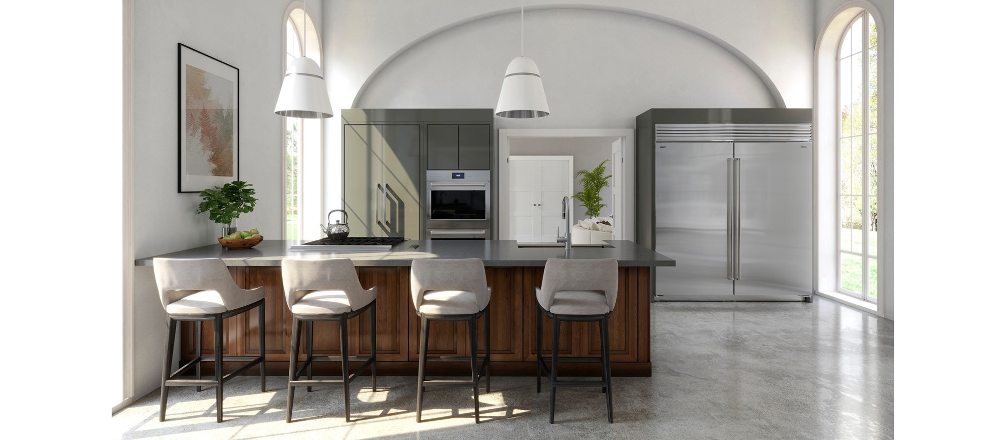 Réfrigérateur Sub-Zero 36 po Classic avec distributeur interne (CL3650RID/S)