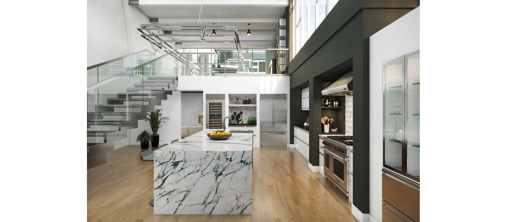 Réfrigérateur-congélateur à portes à deux battants Sub-Zero 42 po Classic (CL4250UFD/S)