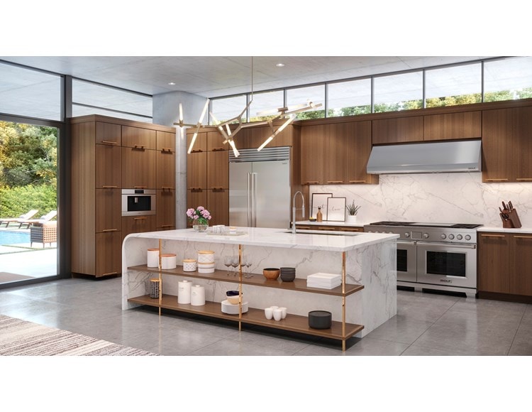Réfrigérateur-congélateur Sub-Zero côte-à-côte Classic 48 po avec distributeur interne (CL4850SID/S)