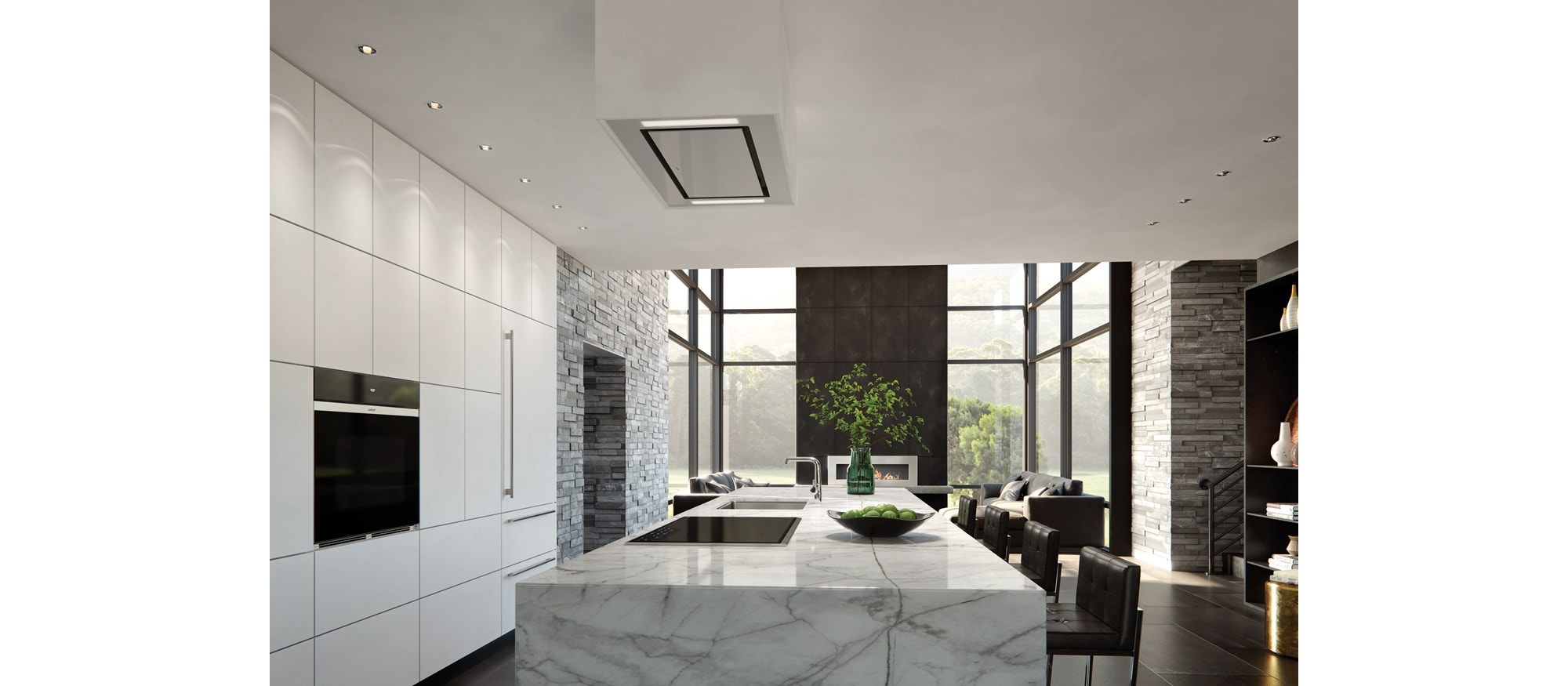 Réfrigérateur à congélateur inférieur Sub-Zero 36 po Designer avec machine à glaçons Prêt à l’installation d’un panneau (IT-36CI) et four simple Classic contemporain Wolf Série M de 30 po (SO30CM/B)