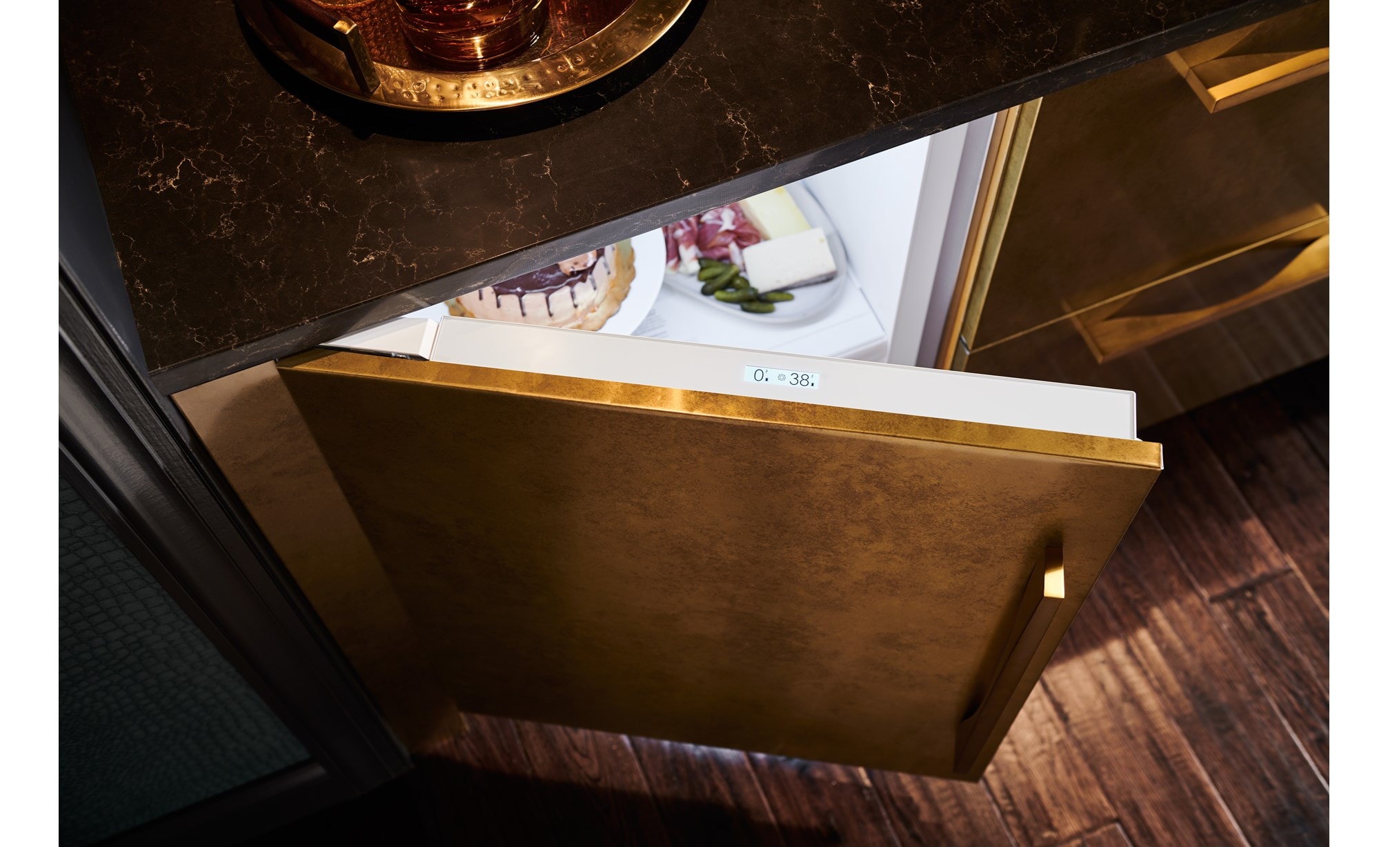 Panneau de commande de réfrigérateur/congélateur Sub-Zero 24 po (DEU2450CI)