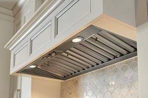 Garniture de hotte Wolf Pro 42 po avec panneaux de hotte personnalisés (PL401912)