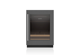 Sub-Zero Centre de boissons sous le comptoir Designer 24 po – Prêt à l’installation d’un panneau DEU2450BG
