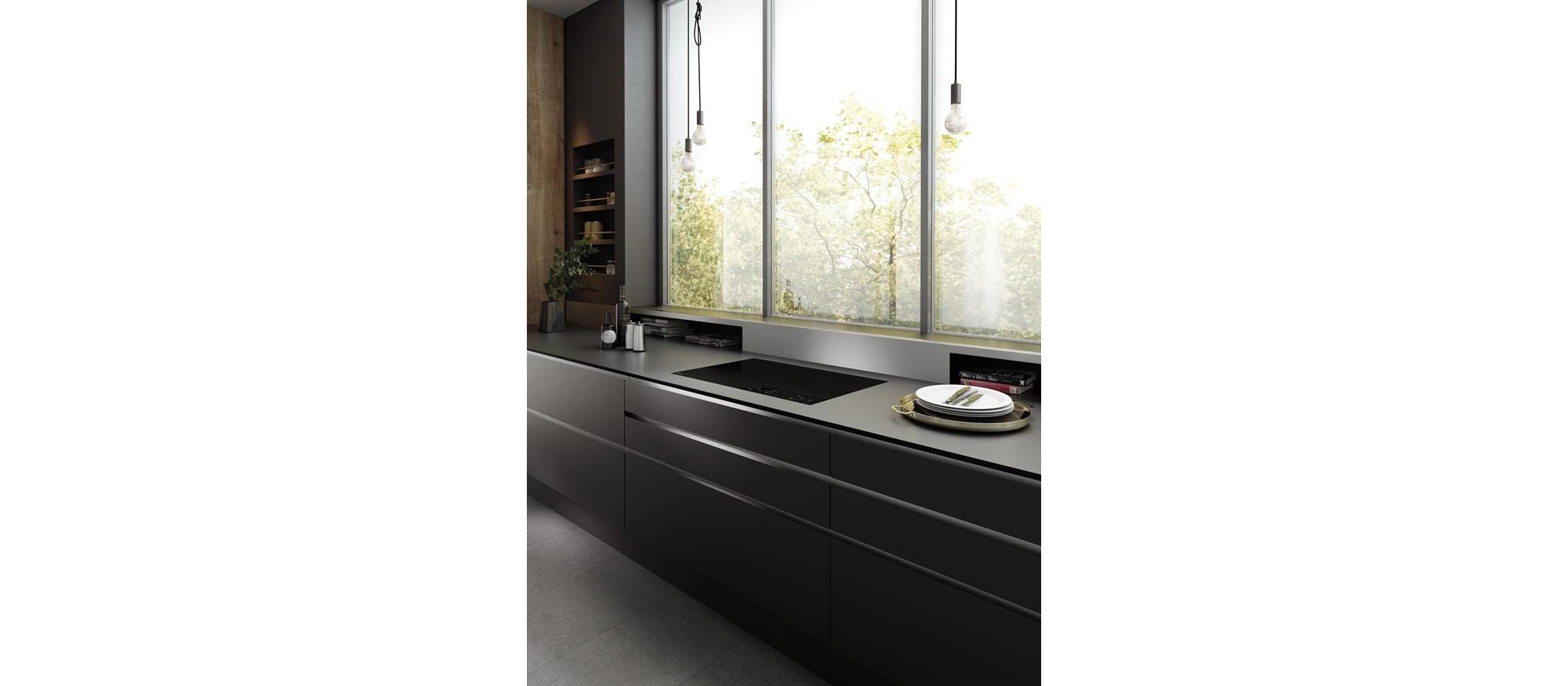 Surface de cuisson électrique Wolf 30 po de style contemporain (CE304C/ B)