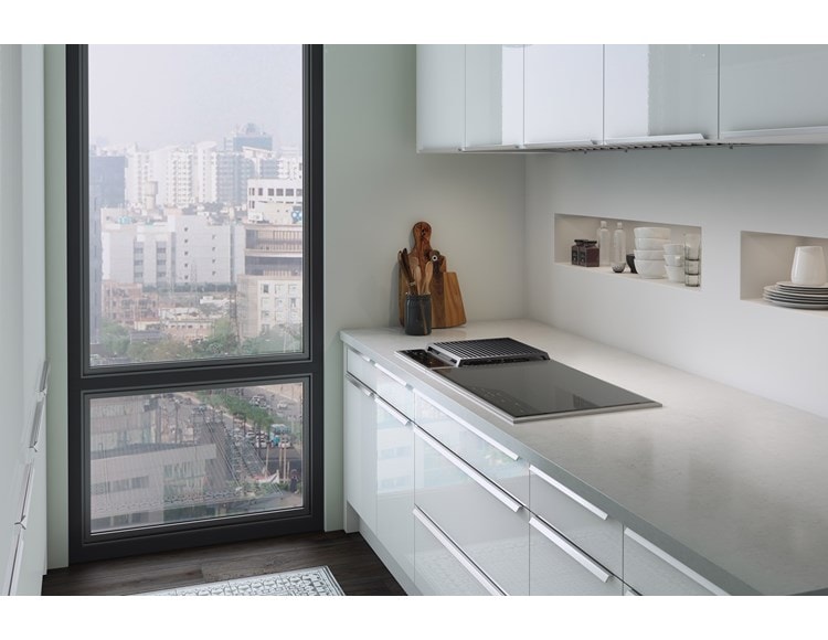 Surface de cuisson à Induction Wolf 30 po à encadrement de style transitionnel (CI304TF/S)