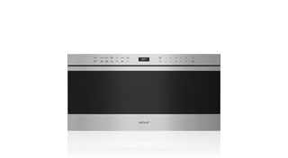 Wolf Four à micro-ondes à tiroir de style transitionnel de 30 po MD30TE/S