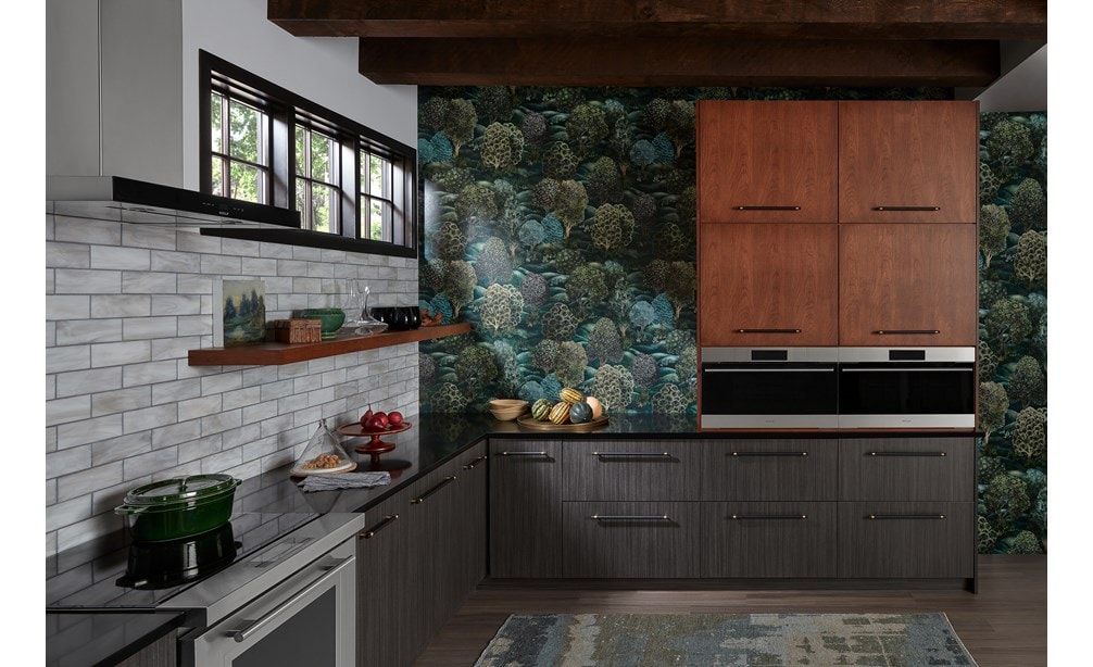 30" E Series Transitional Speed Oven - SPO3050TE/S/T by Wolf Appliances in an elegant New York townhouse