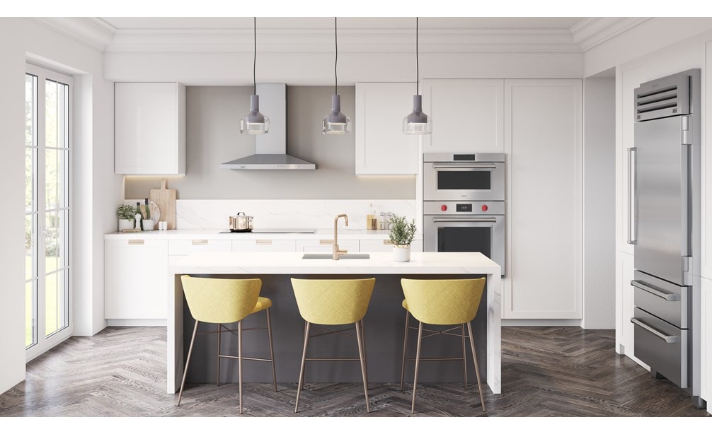 Four à cuisson rapide Wolf 30 po série M de style professionnel (SPO30PMSPH)