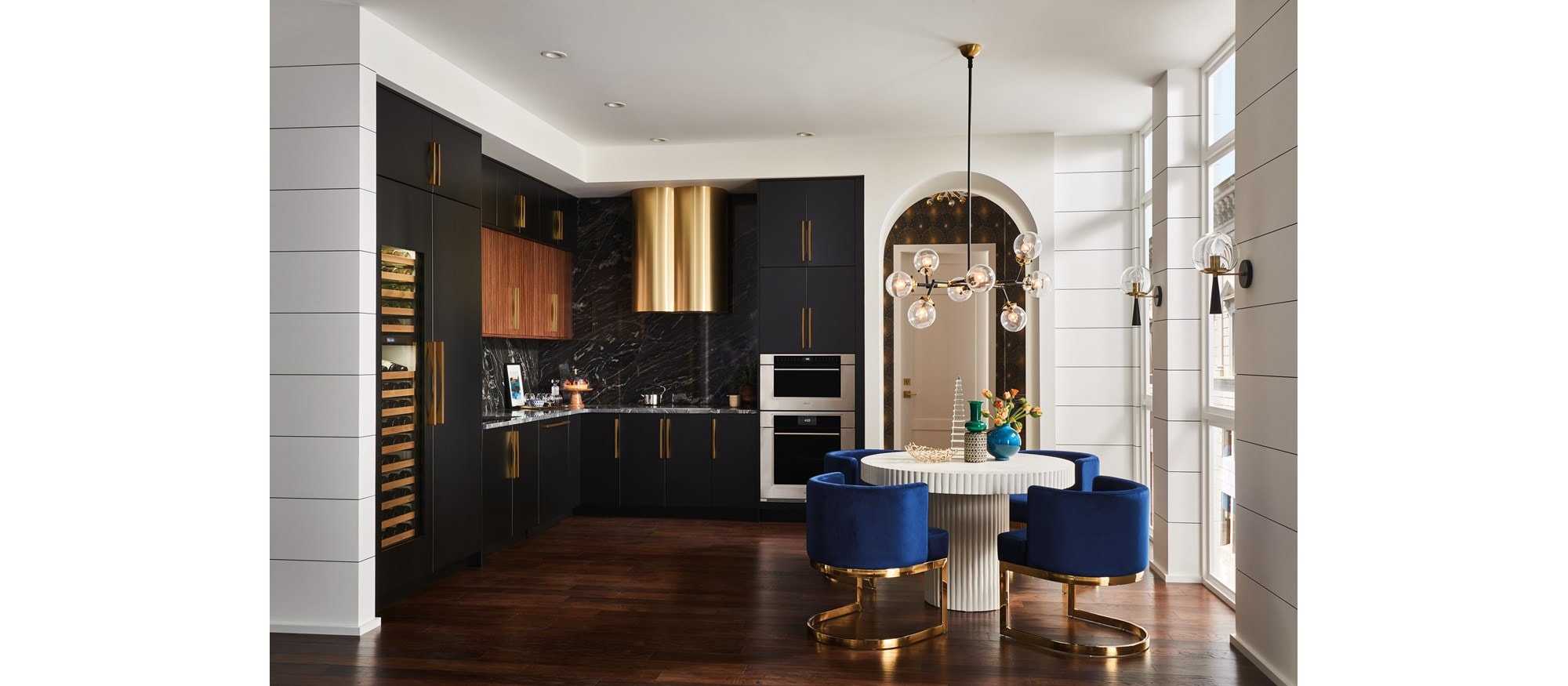 Four à cuisson rapide Wolf 30 po série M de style transitionnel (SPO30TMSTH)