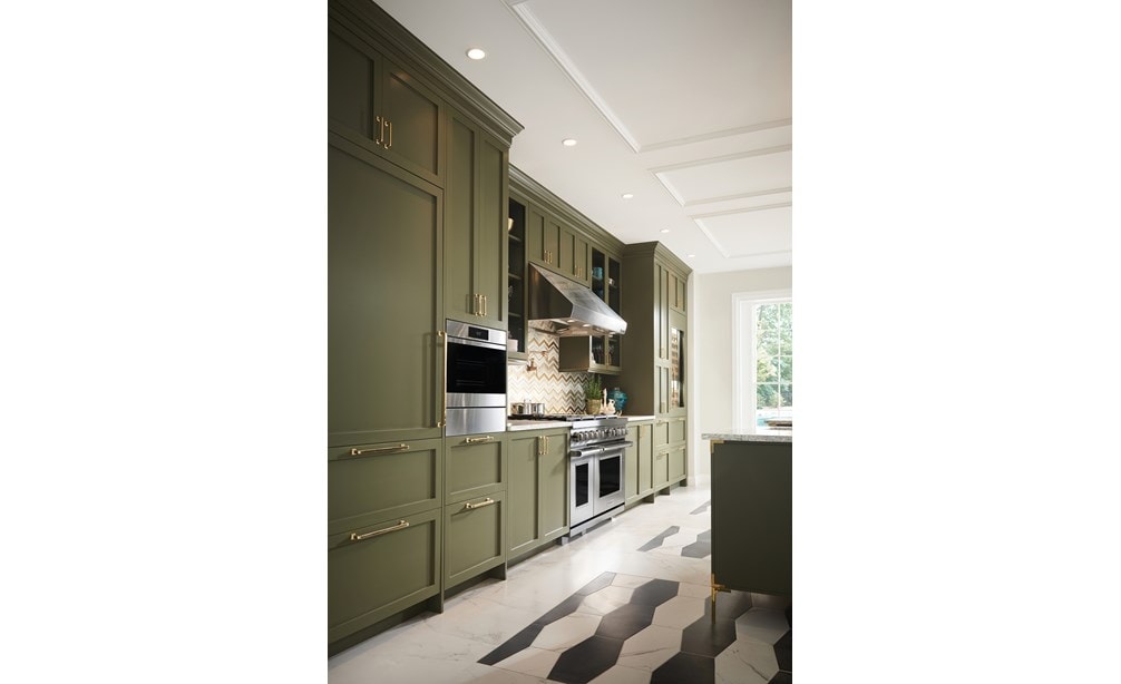 Le four à convection-vapeur de la série E de Wolf (CSO24TE/S/TH) ajoute une couleur exquise à n'importe quelle cuisine tout en offrant des résultats gastronomiques