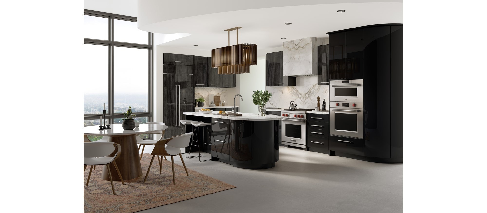 Four à convection-vapeur Wolf 30 po série E de style professionnel (CSO30PM/S/PH)