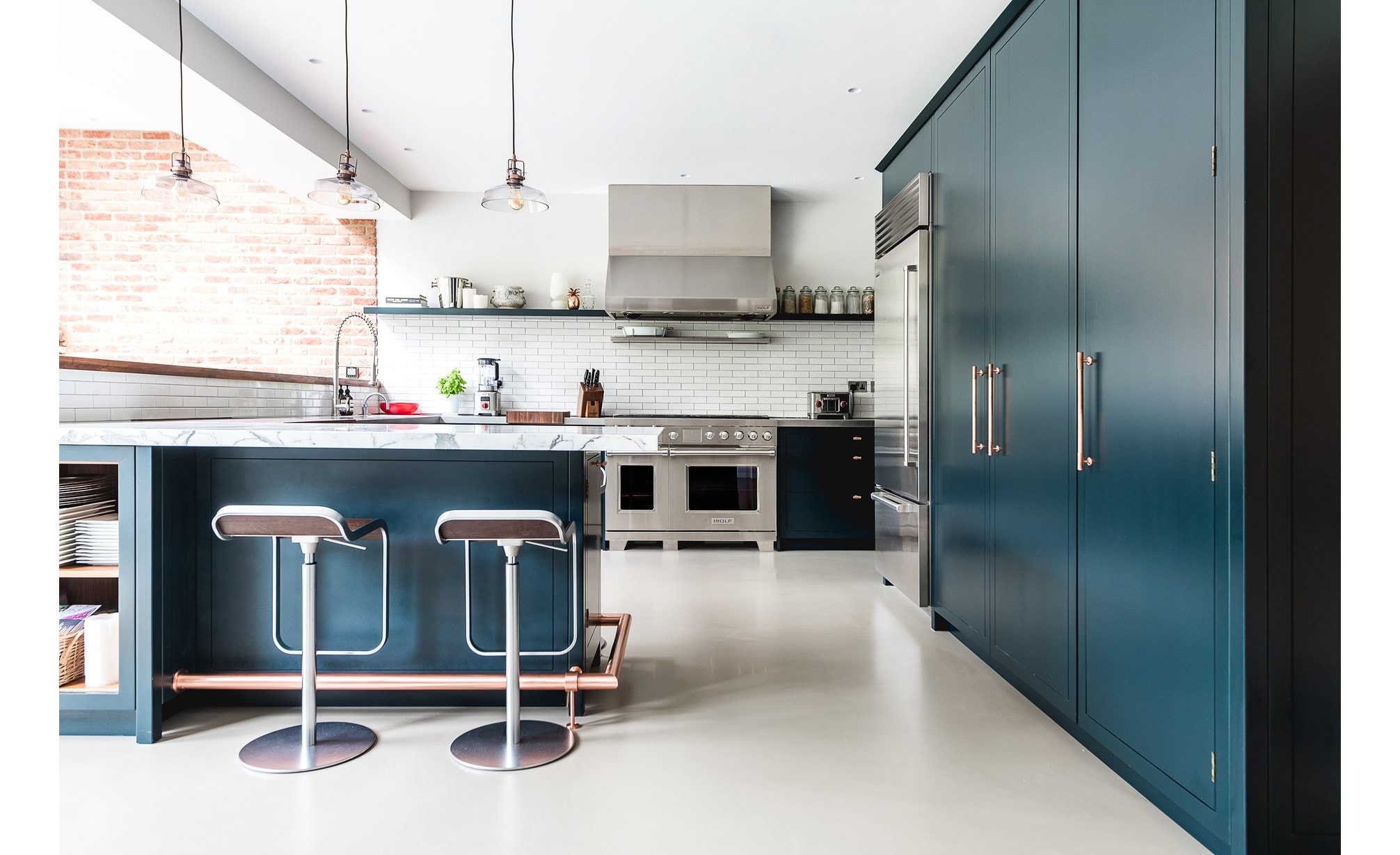 Cuisinière mixte Wolf 48 po à 8 brûleurs (DF48850)