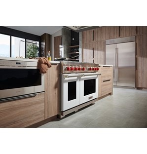 EMBARGOED DF White Door_Red Knob_Stainless Bezel