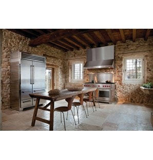 Cuisinière mixte Wolf 60 po à 6 brûleurs avec grilloir infrarouge et plaque à frire infrarouge (DF60650CG)