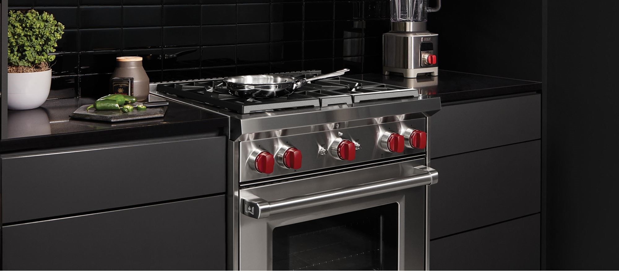 Cuisinière au gaz Wolf 30 po (GR304)