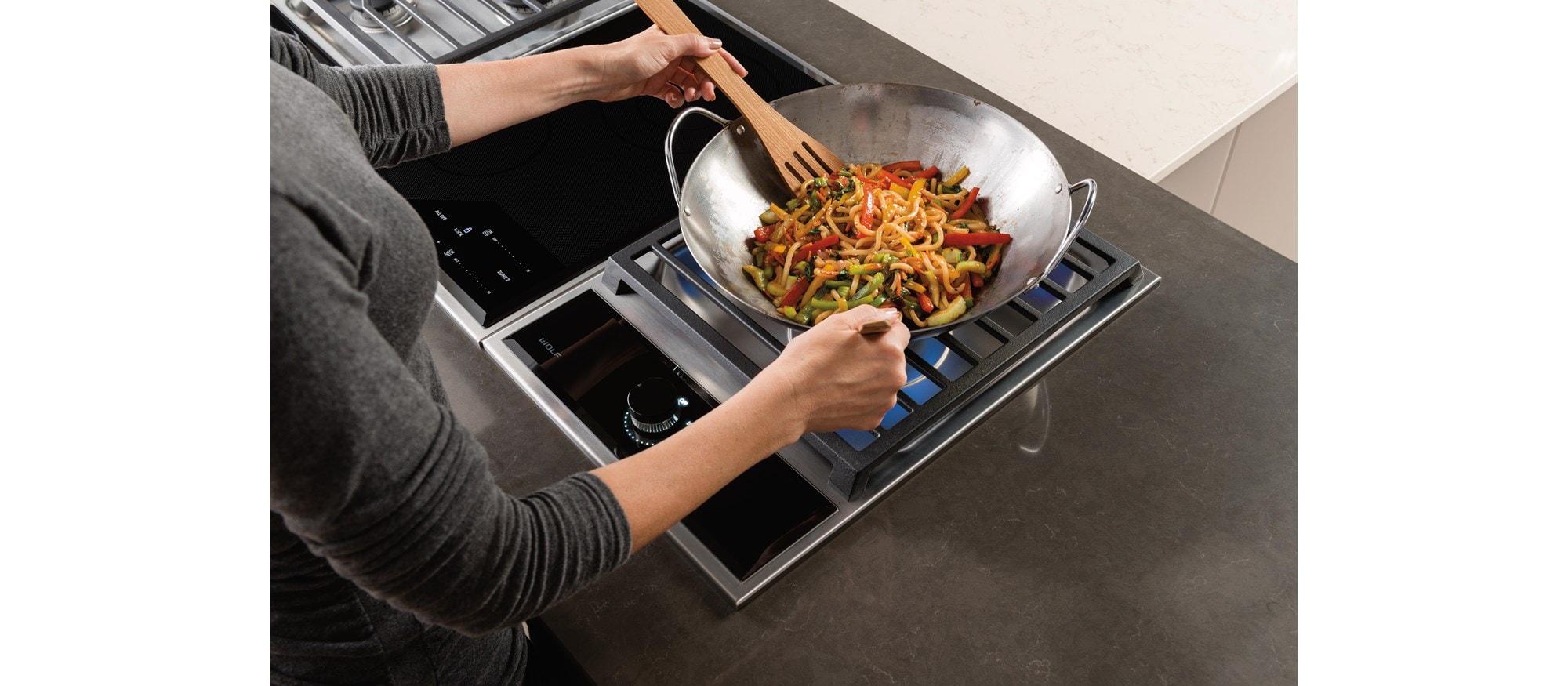 Wolf 15" Transitional Multifunction Gas Cooktop (MM15TF/S)