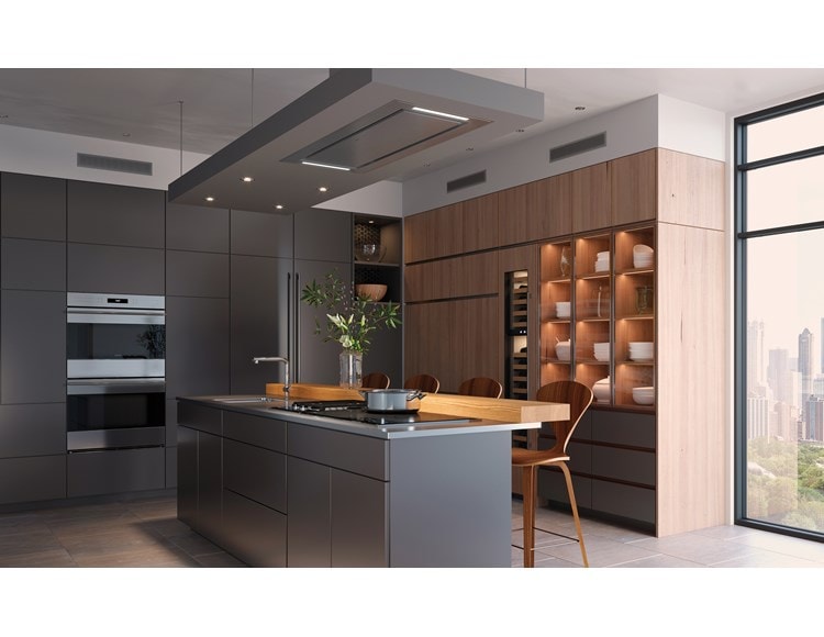 Hotte installée au plafond Wolf 48 po - acier inoxydable (VC48S)