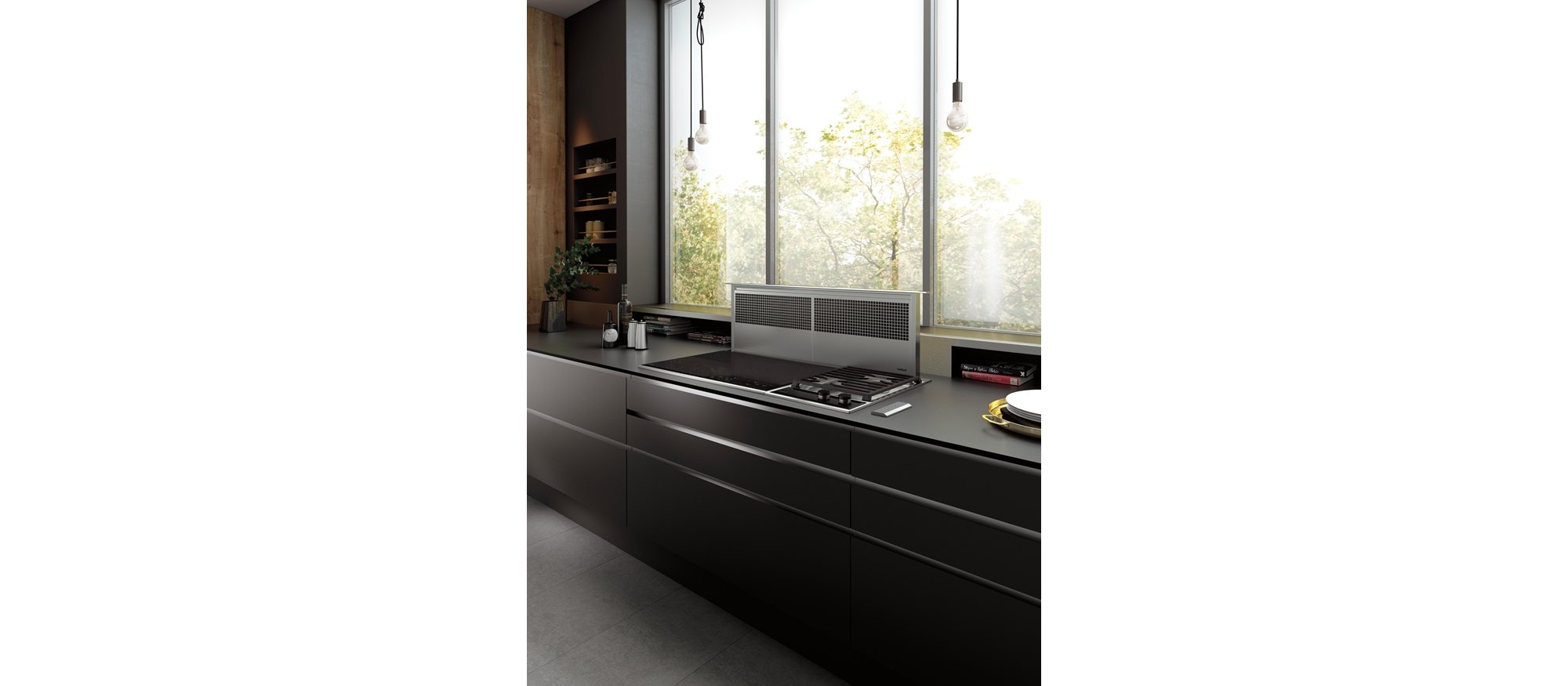 Ventilation à aspiration descendante Wolf 45 po (DD45)