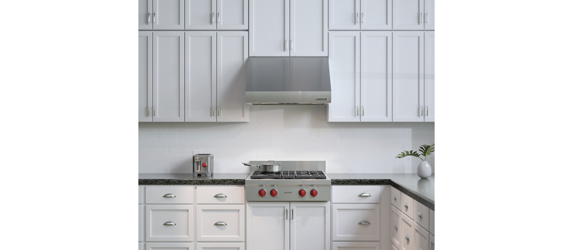 Hotte murale Wolf 30 po Pro - profondeur 27 po (PW302718)