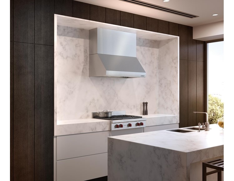 Hotte murale Wolf 42 po Pro - profondeur 24 po (PW422418)