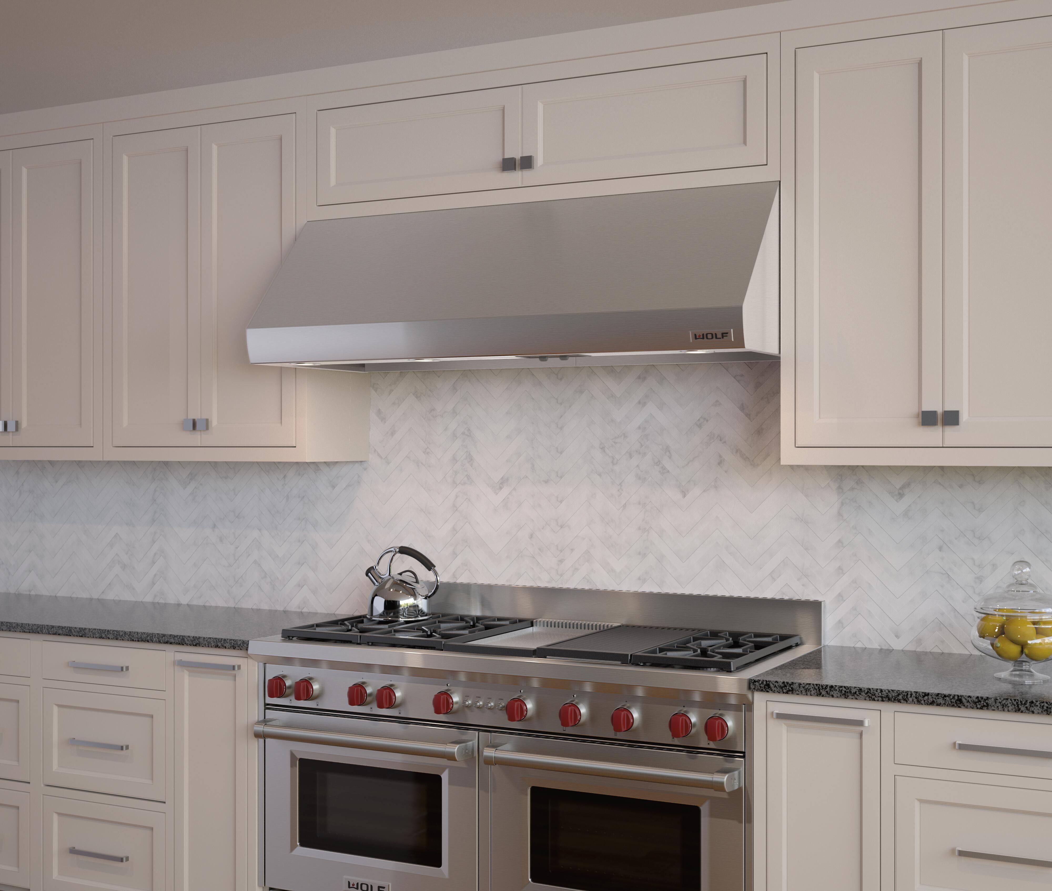 Hotte murale Wolf 60 po Pro - profondeur 24 po (PW602418)