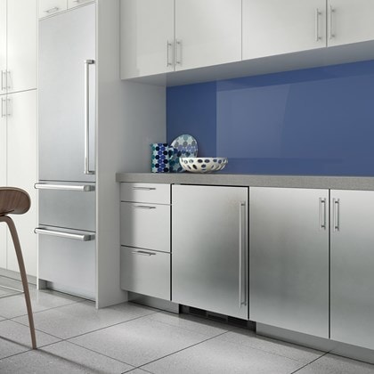 The Sub-Zero 24" Undercounter Refrigerator Freezer Panel Ready (UC- 24C) blends seamlessly making it the perfect addition to any kitchen.