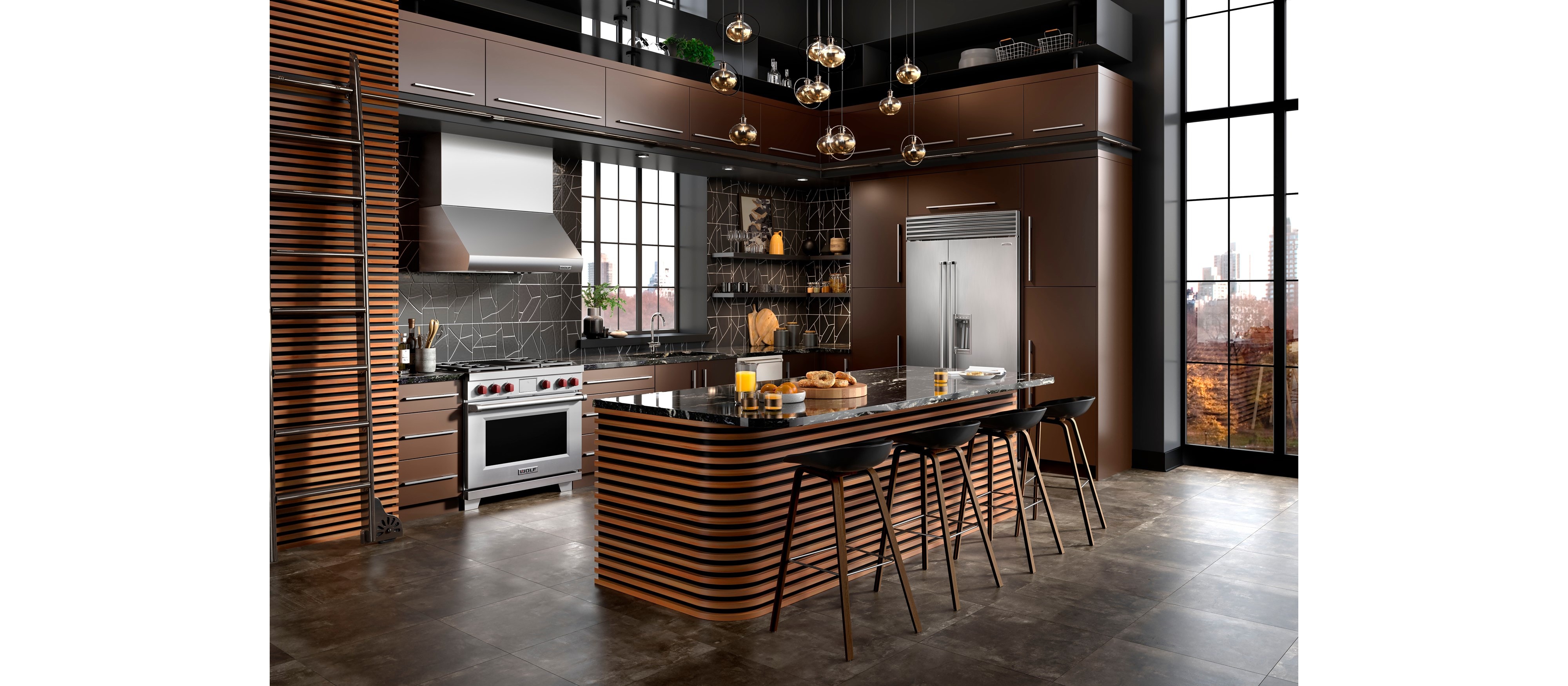 Réfrigérateur-congélateur côte-à-côte Classic 42 po avec distributeur (CL4250SD/S)