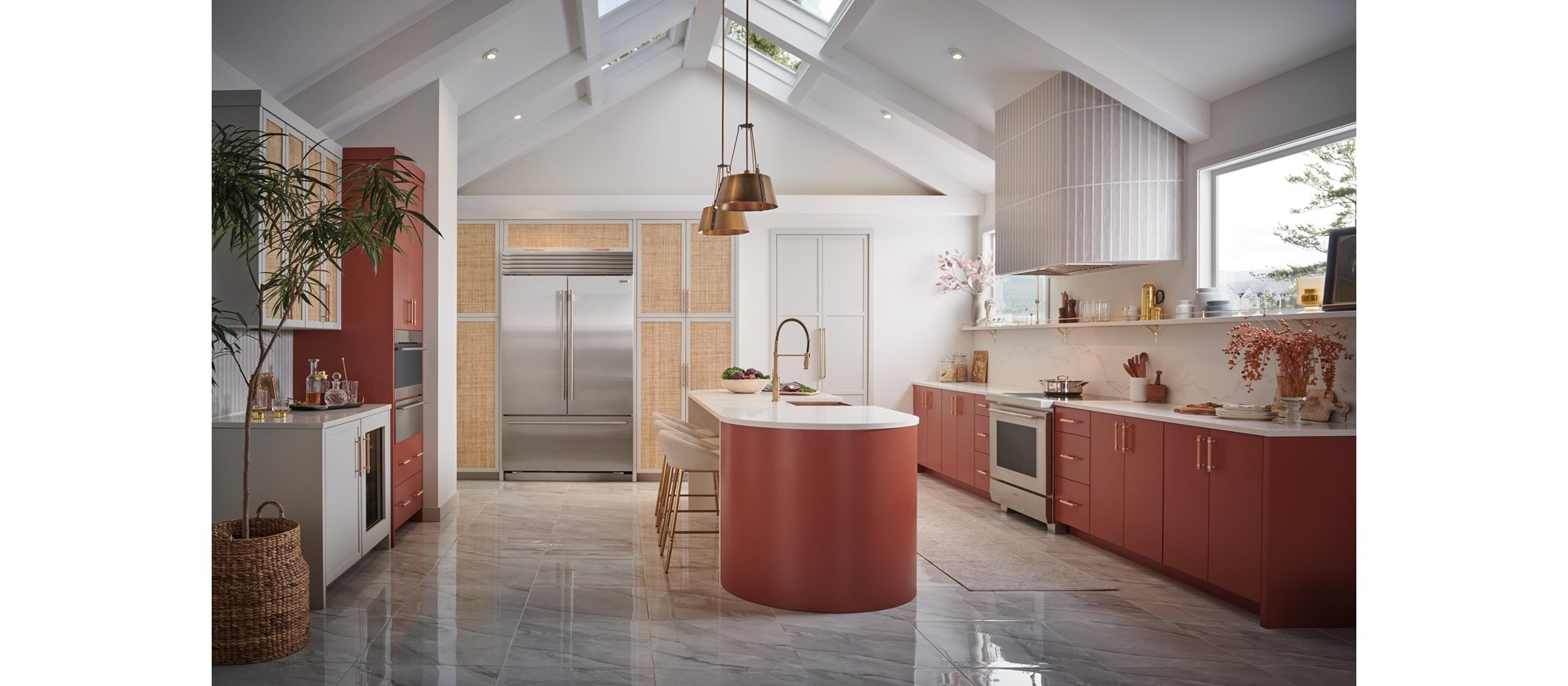 Réfrigérateur-congélateur à portes à deux battants Sub-Zero 48 po Classic (CL4850UFD/S)