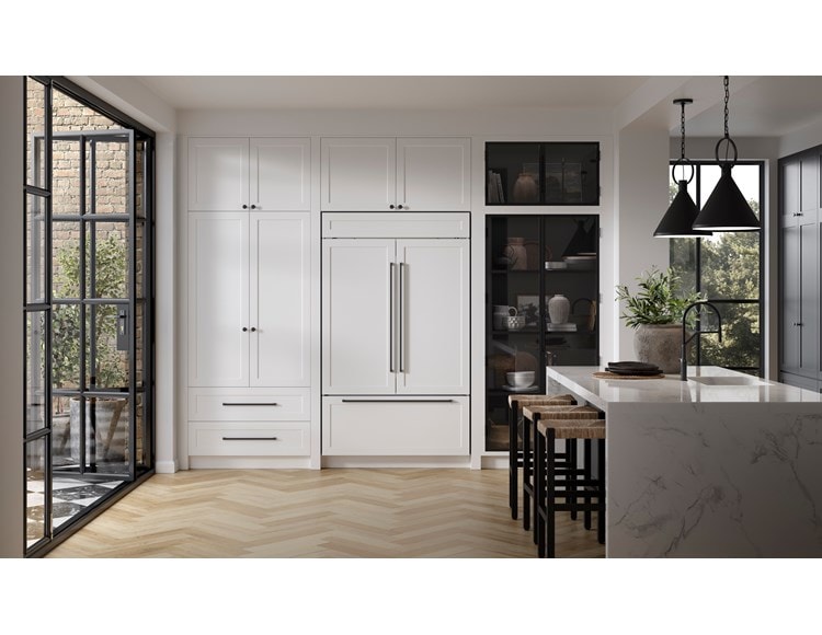 Réfrigérateur-congélateur à portes à deux battants Sub-Zero 48 po Classic - Prêt à l'installation d'un panneau (CL4850UFD/O)