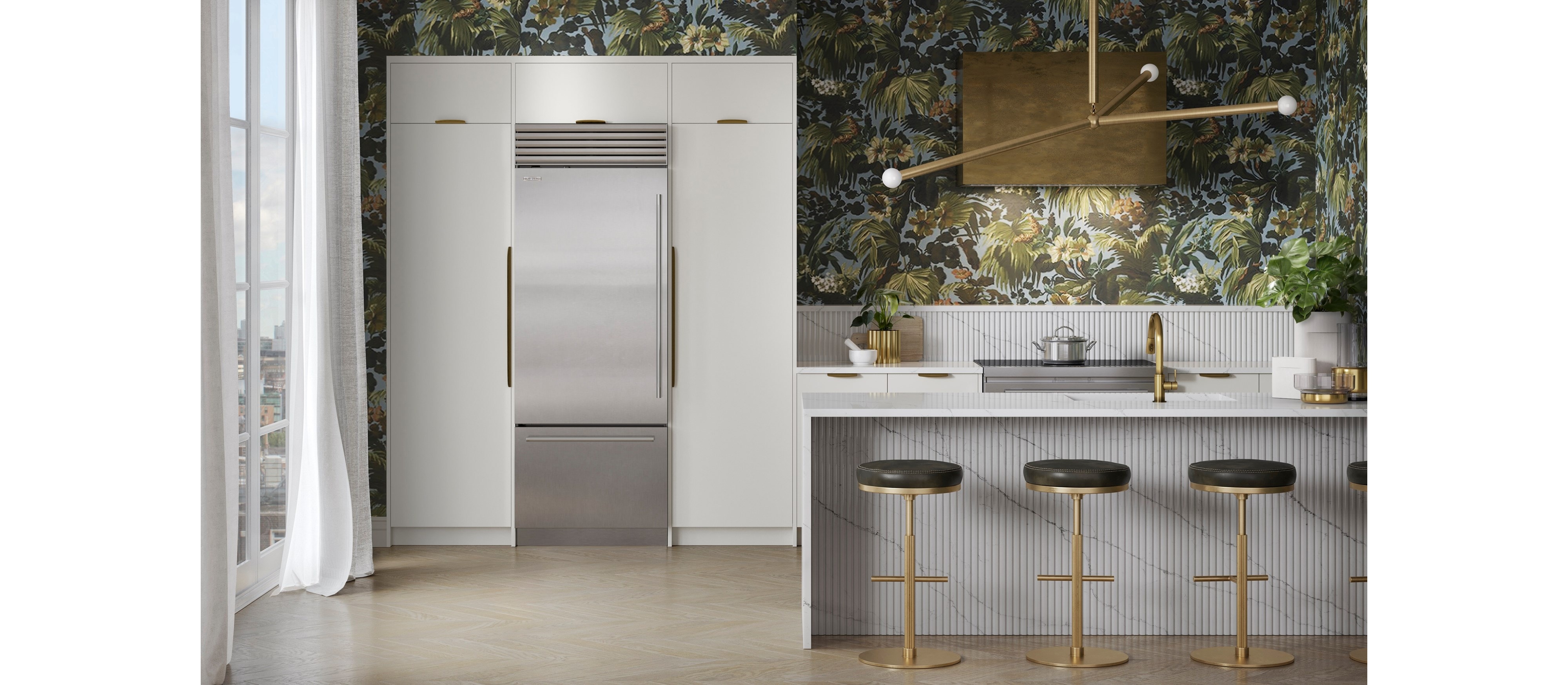 Réfrigérateur à congélateur inférieur Sub-Zero 30 po Classic (CL3050U/S)