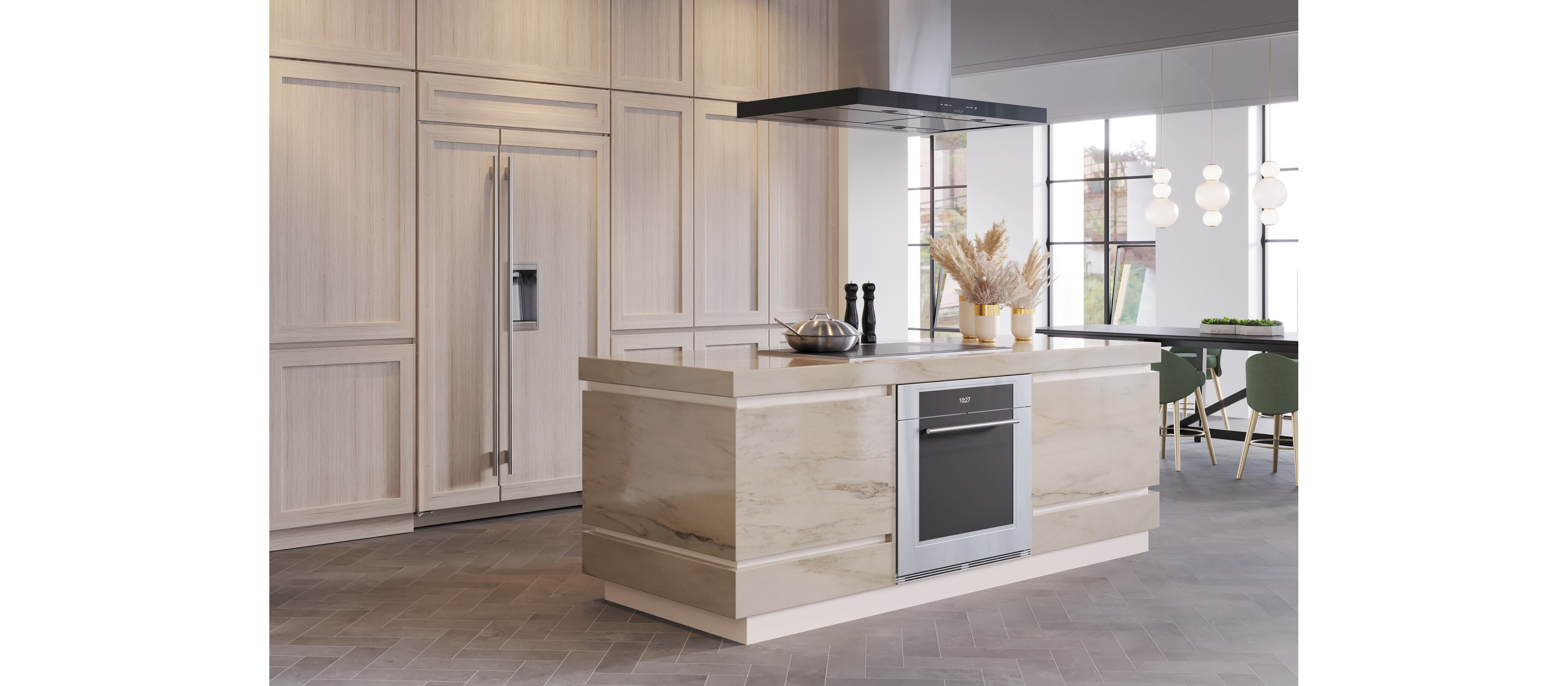 Réfrigérateur-congélateur côte-à-côte Classic 42 po avec distributeur - Prêt à l'installation d'un panneau (CL4250SD/O)