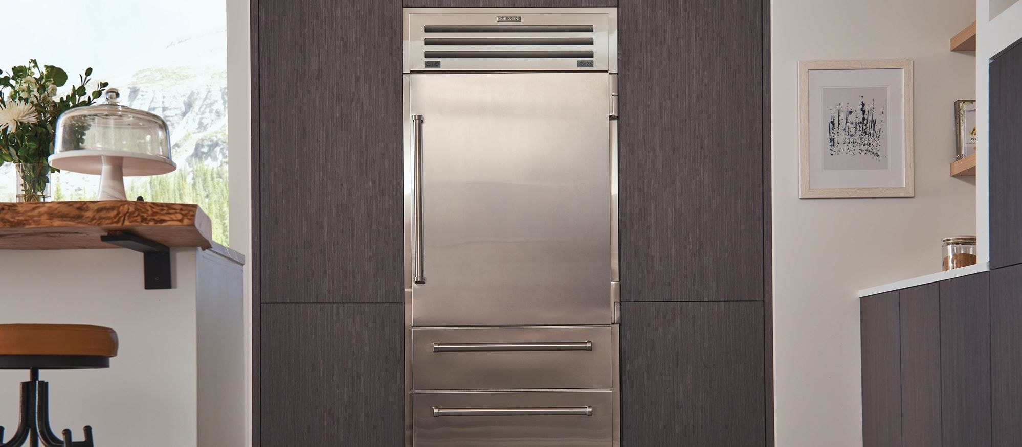 Réfrigérateur-congélateur Sub-Zero 36 po PRO (PRO3650) 