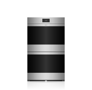 Wolf Four encastré double en acier inoxydable de style contemporain série M 30 po  DO3050CM/S