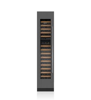 Sub-Zero Cellier à vins 18 po Designer – Prêt à l’installation d’un panneau DEC1850W
